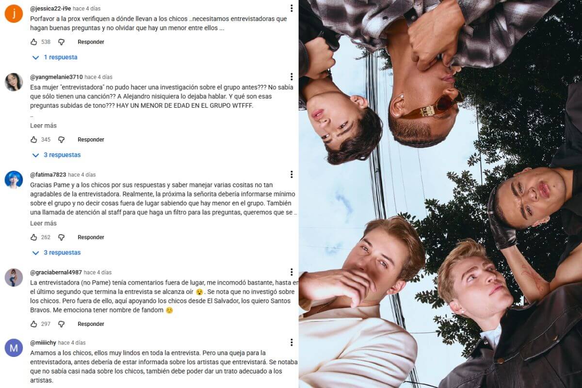 Santos Bravos enfrentan faltas de respeto en una reciente entrevista