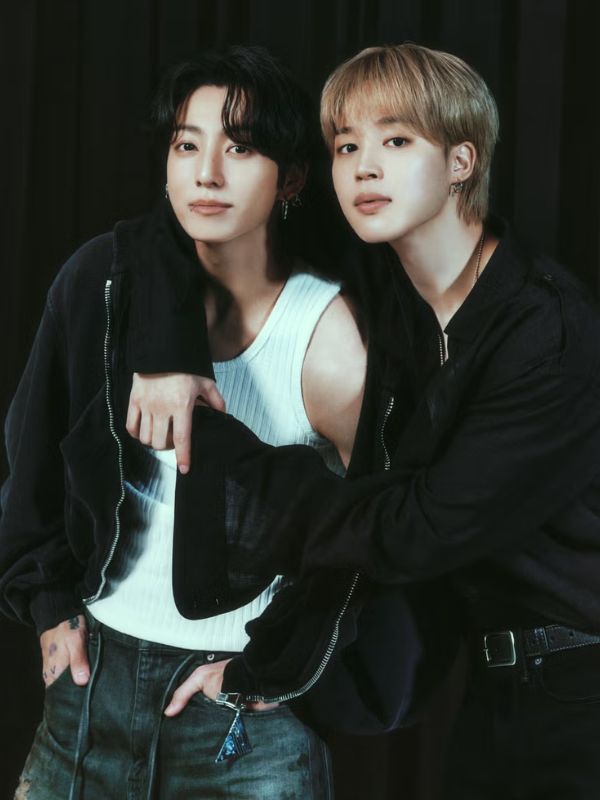 Jimin y Jungkook de BTS encantan con adorables fotos en pareja para ELLE Japan