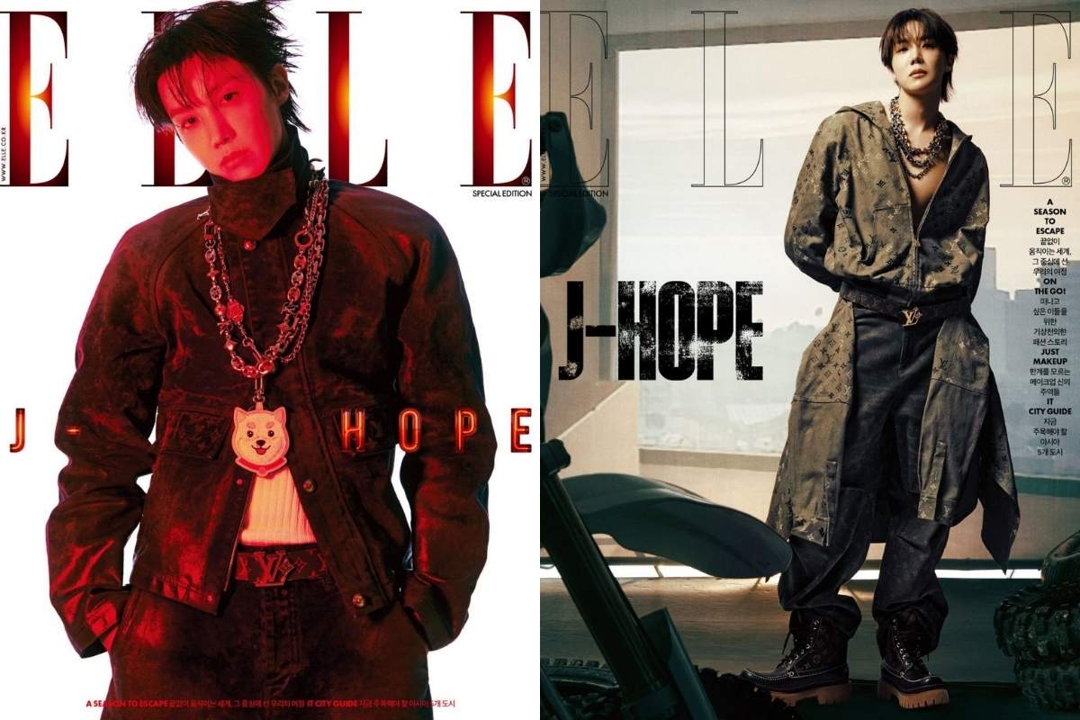 J-Hope de BTS conquista la nueva portada de ELLE Korea con un estilo audaz