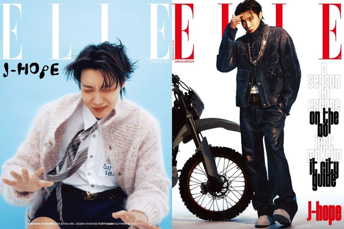 J-Hope de BTS conquista la nueva portada de ELLE Korea con un estilo audaz