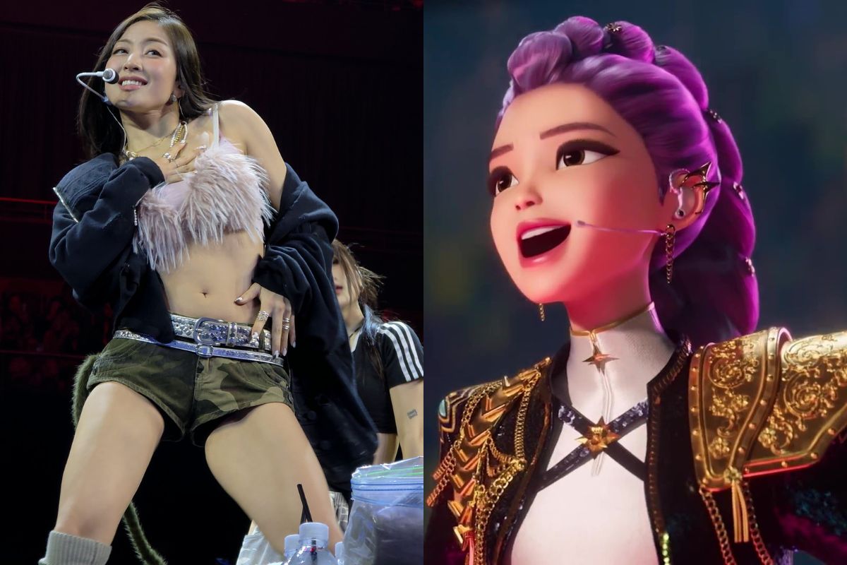 Jihyo de TWICE aparece como Rumi de 'KPop Demon Hunters' durante un 'fansign'