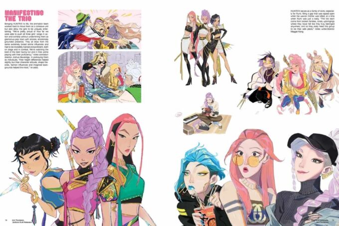 Netflix Publica El Libro De Arte Digital De KPop Demon Hunters 