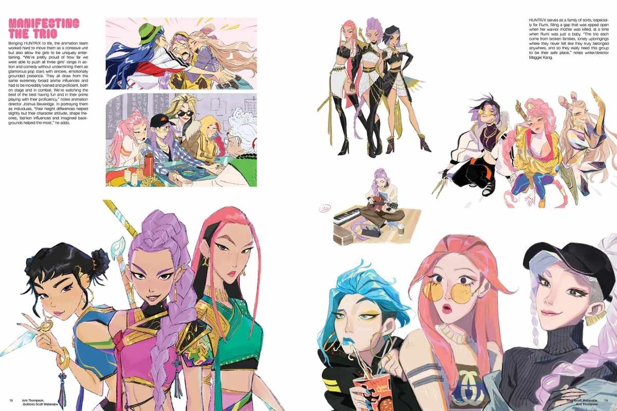 Netflix publica el libro de arte digital de KPop Demon Hunters, ¡totalmente gratis!