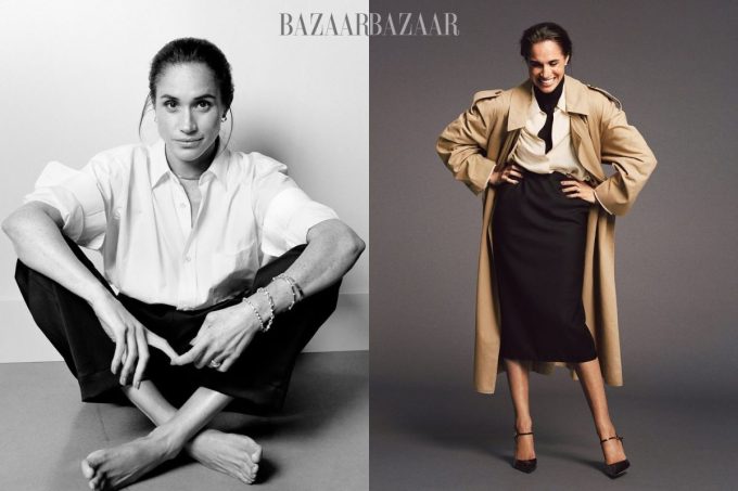 Meghan Markle no podía parar de reír durante una reciente sesión de fotos