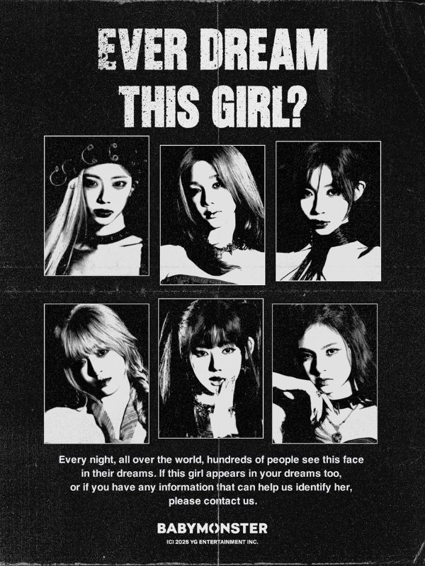 BABYMONSTER adelanta su próximo proyecto con un nuevo e intrigante póster