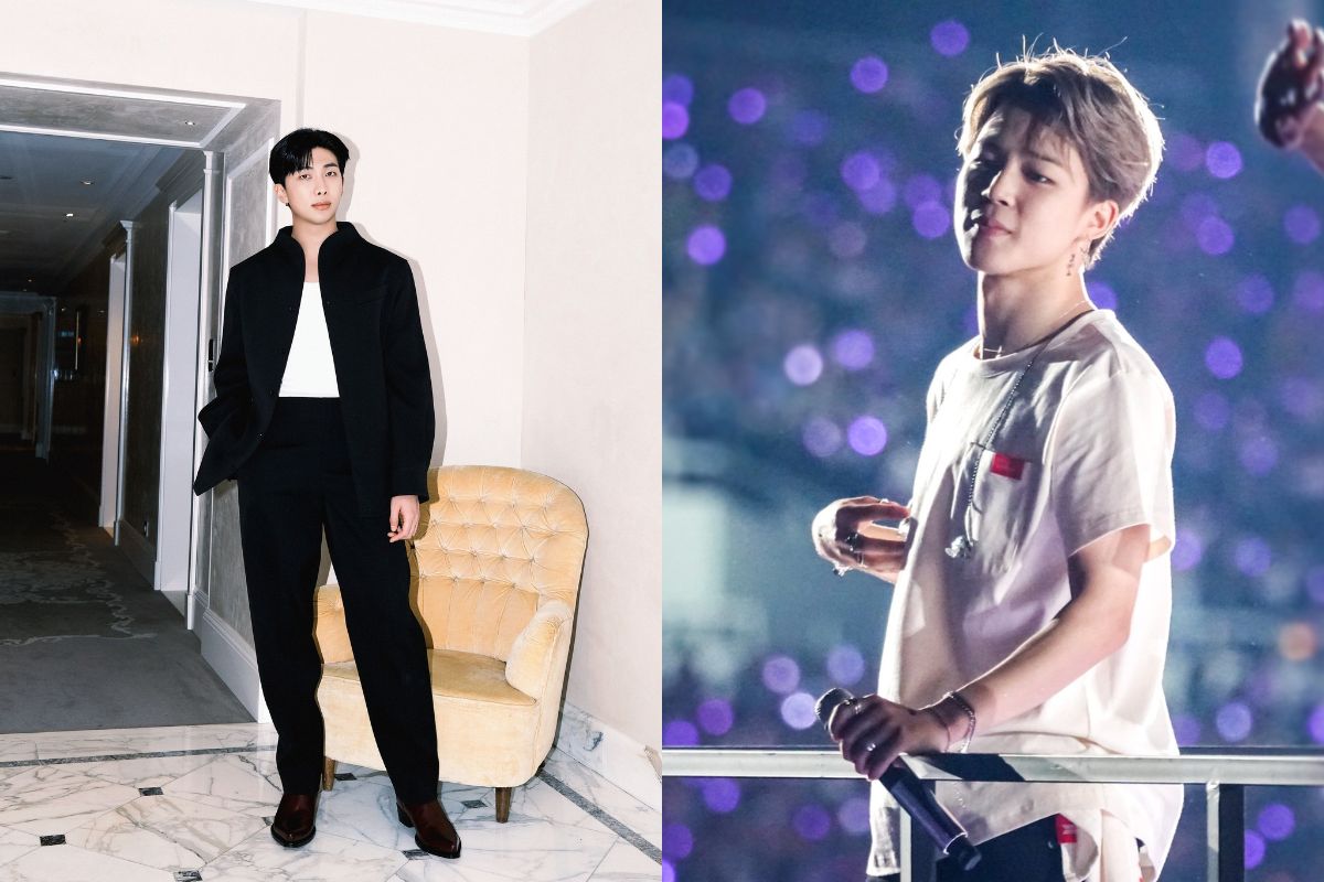 RM comparte una nueva foto con Jimin desde el salón de práctica