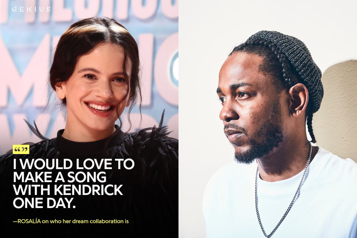 Rosalía dice que su colaboración soñada es con Kendrick Lamar