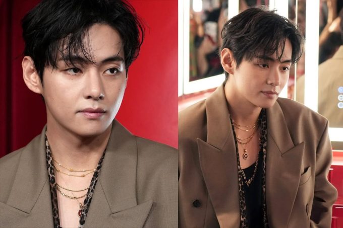 V de BTS se metió tremendo golpe en la entrepierna jugando baloncesto