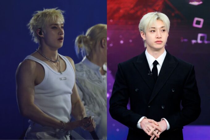 Bang Chan de Stray Kids celebra Navidad regalando un video sin camisa en el gimnasio