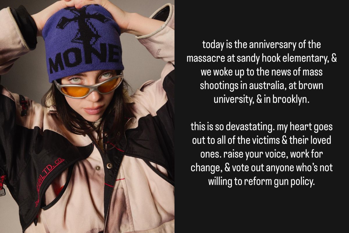 Billie Eilish pidió reformas en la política de armas tras los tiroteos masivos del fin de semana Billie Eilish pidió reformas en la política de armas tras los tiroteos masivos del fin de semana