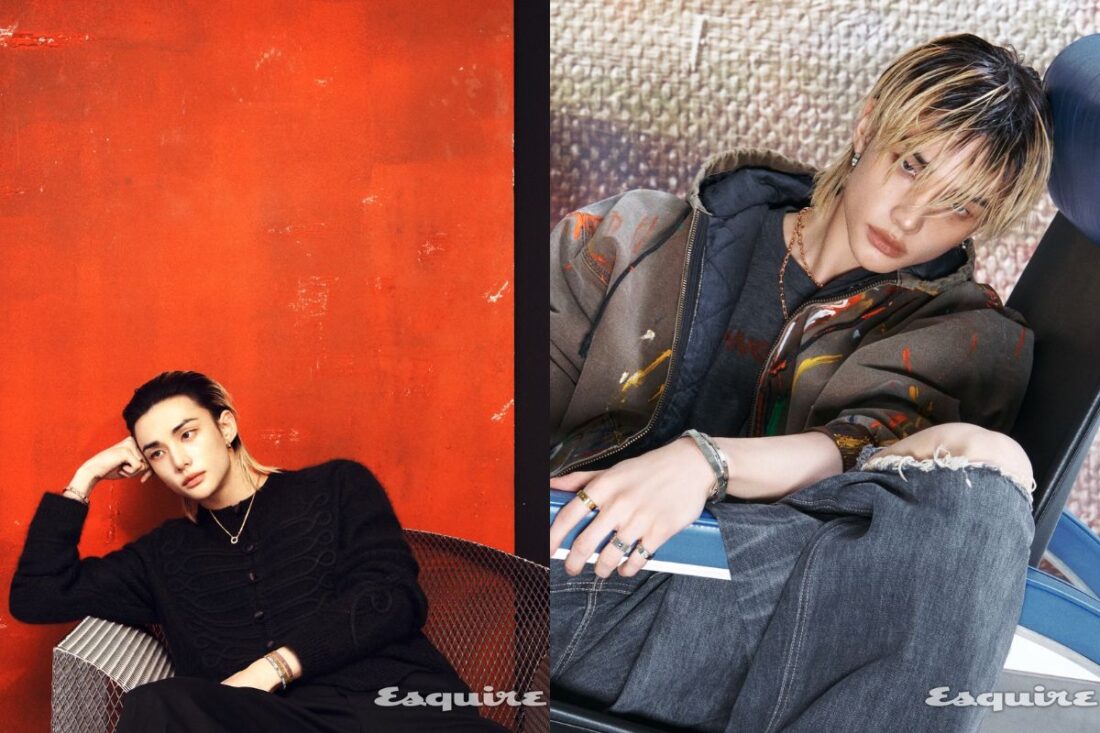 Hyunjin de Stray Kids encanta con Cartier y Esquire Korea para una nueva campaña navideña