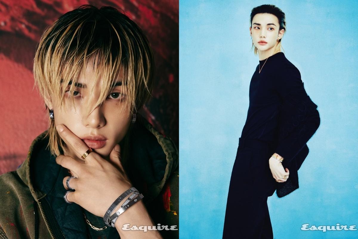 Hyunjin de Stray Kids encanta con Cartier y Esquire Korea para una nueva campaña navideña