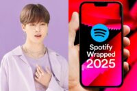 Jimin de BTS domina Spotify Wrapped 2025 en Corea del Sur
