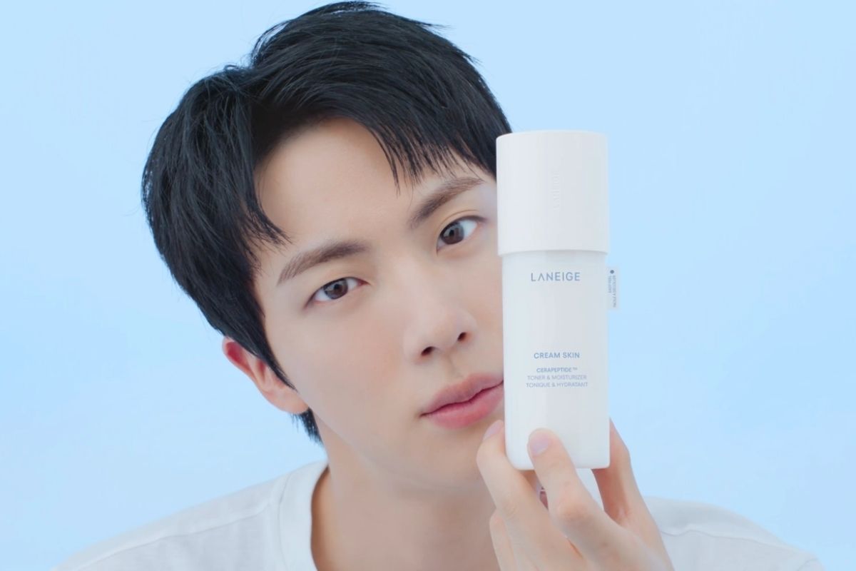 Jin de BTS catapulta a Laneige al #1 como marca de K-Beauty más influyente de 2025