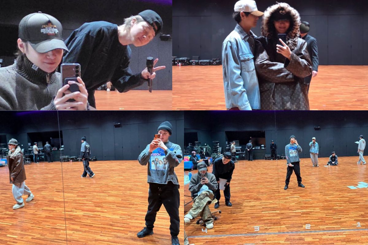 BTS comparte nuevas fotos en el salon de práctica antes de su regreso BTS comparte nuevas fotos en el salon de práctica antes de su regreso