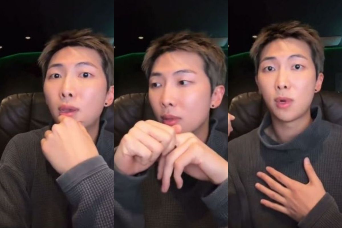 RM de BTS se disculpó por su reciente transmisión en vivo RM de BTS se disculpó por su reciente transmisión en vivo