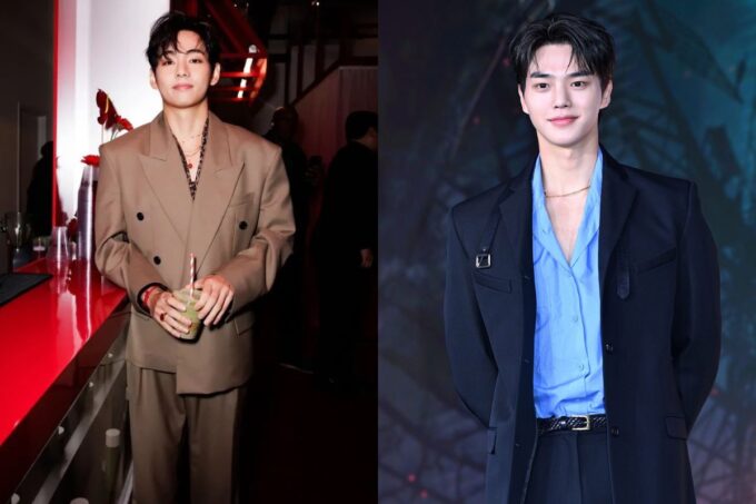 V de BTS y el actor Song Kang fueron vistos cenando juntos en Seúl