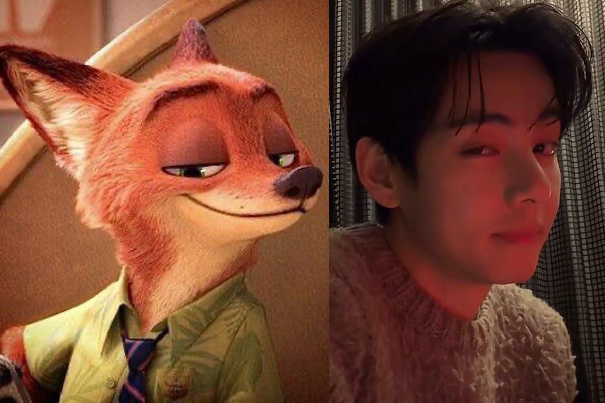 V de BTS es viral por su parecido físico con Nick Wilde, el zorro de Zootopia V de BTS es viral por su parecido físico con Nick Wilde, el zorro de Zootopia