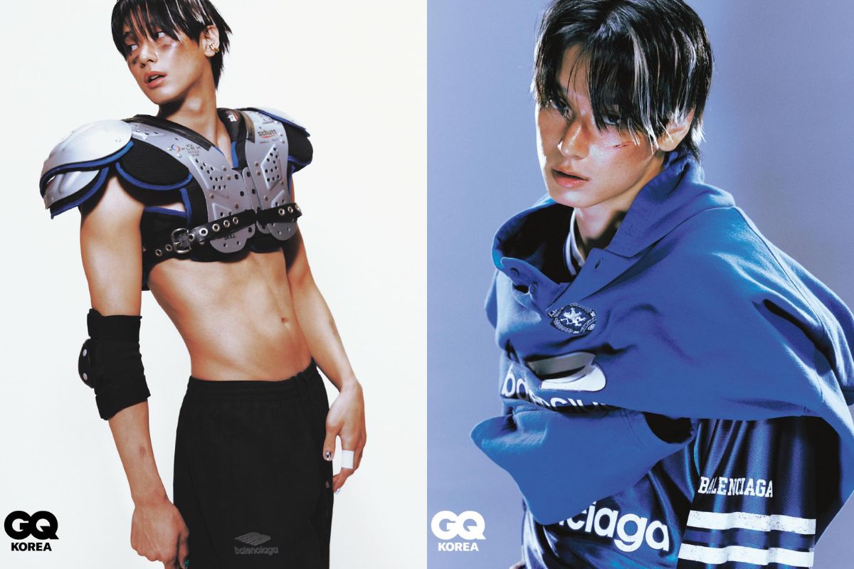 Juyeon de THE BOYZ luce sexy y peligrosamente atractivo en nuevas fotos para 'Men of the Year 2025' de GQ Korea