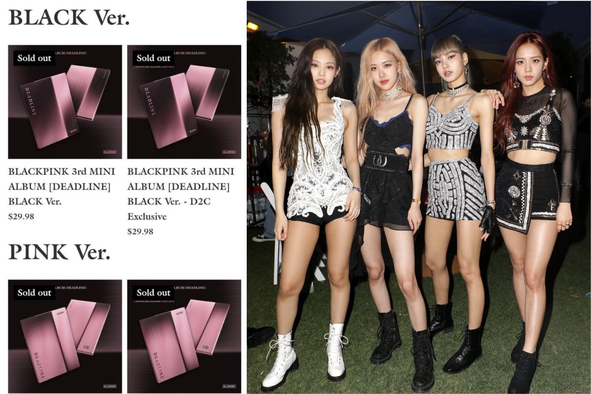 BLACKPINK agota por completo todas las versiones de su mini album 'DEADLINE' en su preventa oficial