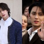Hyunjin de Stray Kids y Mingyu de SEVENTEEN tienen encantadora interacción en la Semana de la Moda de París