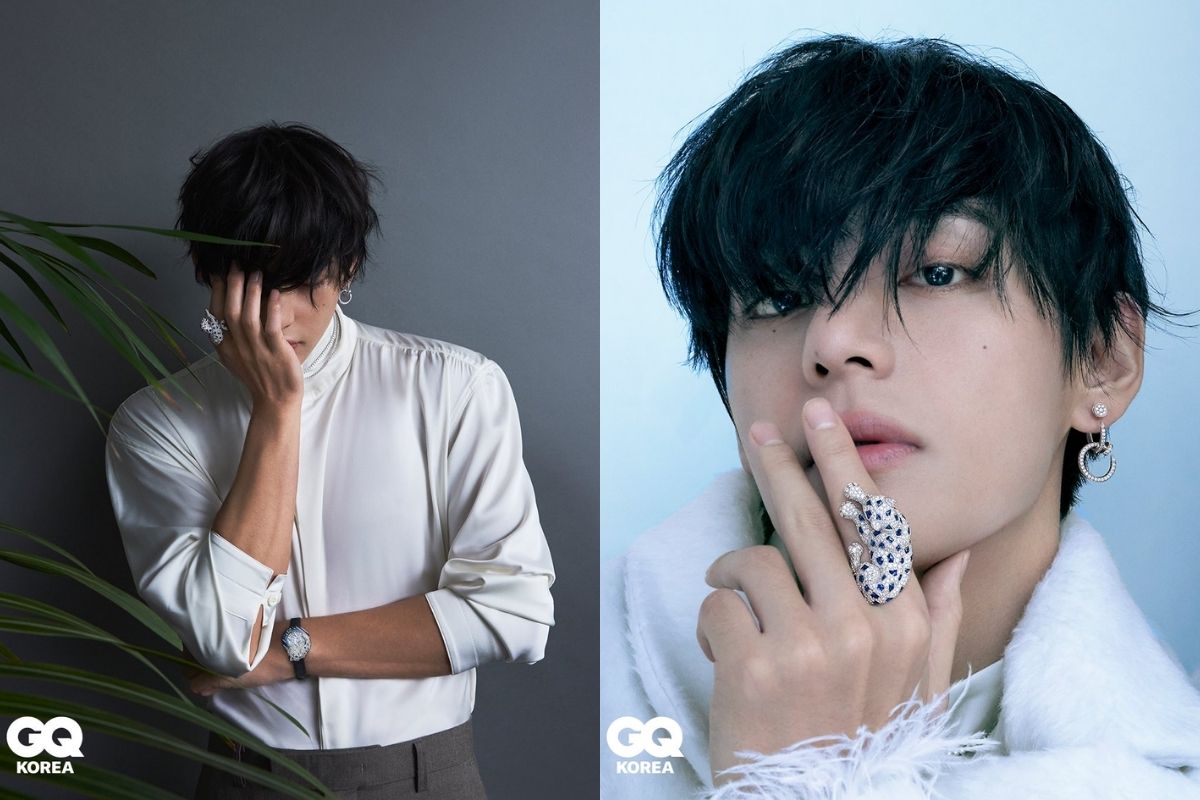 V de BTS fascina con nuevas fotografías para GQ Korea