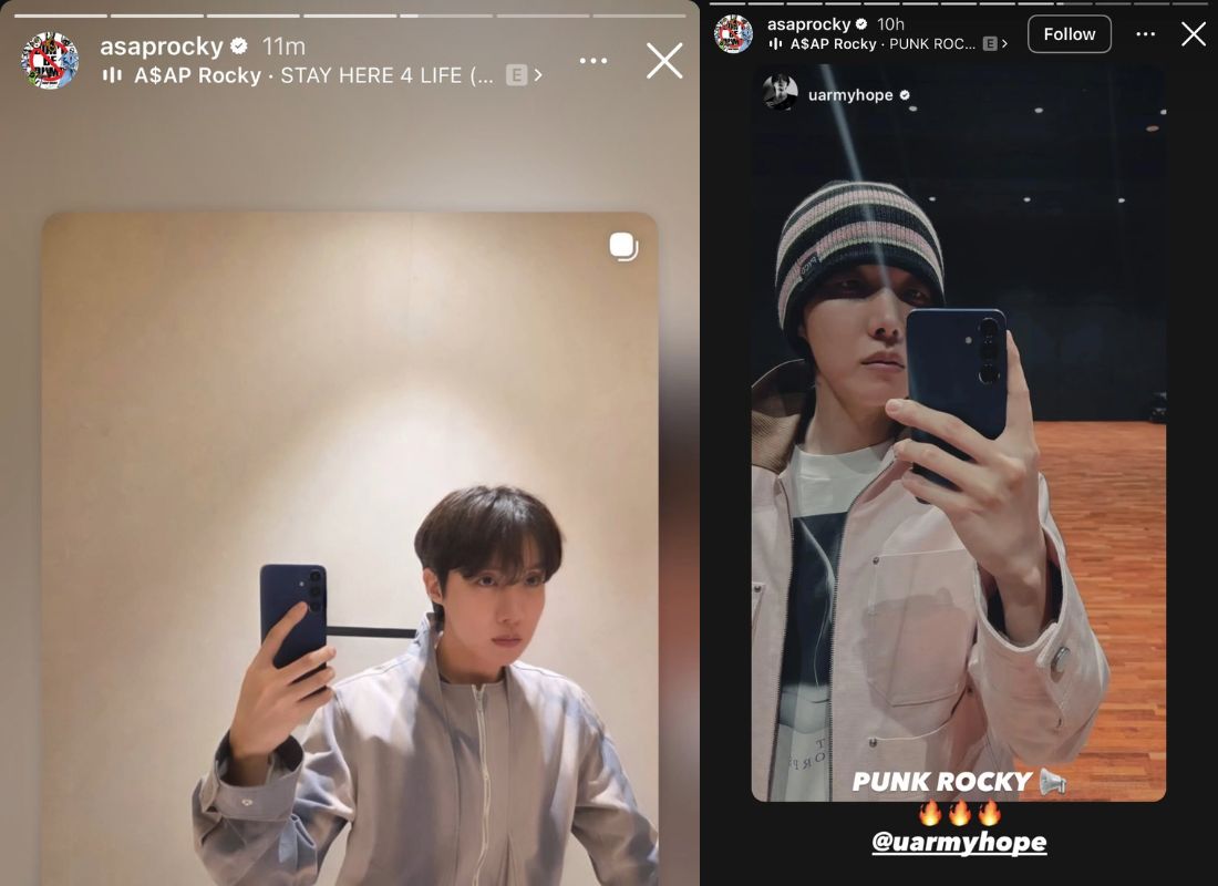 Rumores vinculan a A$AP Rocky con el nuevo álbum de BTS, 'ARIRANG' Rumores vinculan a A$AP Rocky con el nuevo álbum de BTS, 'ARIRANG'