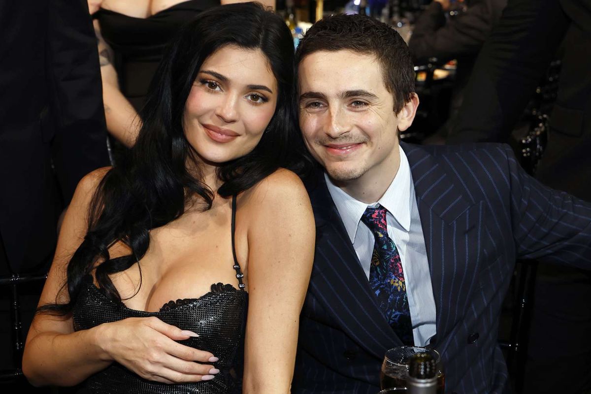 Timothée Chalamet agradece a Kylie Jenner durante su discurso en los Critics Choice Awards