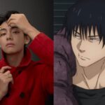 V de BTS es comparado con Toji Fushiguro de Jujutsu Kaisen por su parecido físico