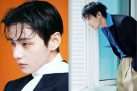 V de BTS sorprende con el cabello totalmente rojo para GQ Korea