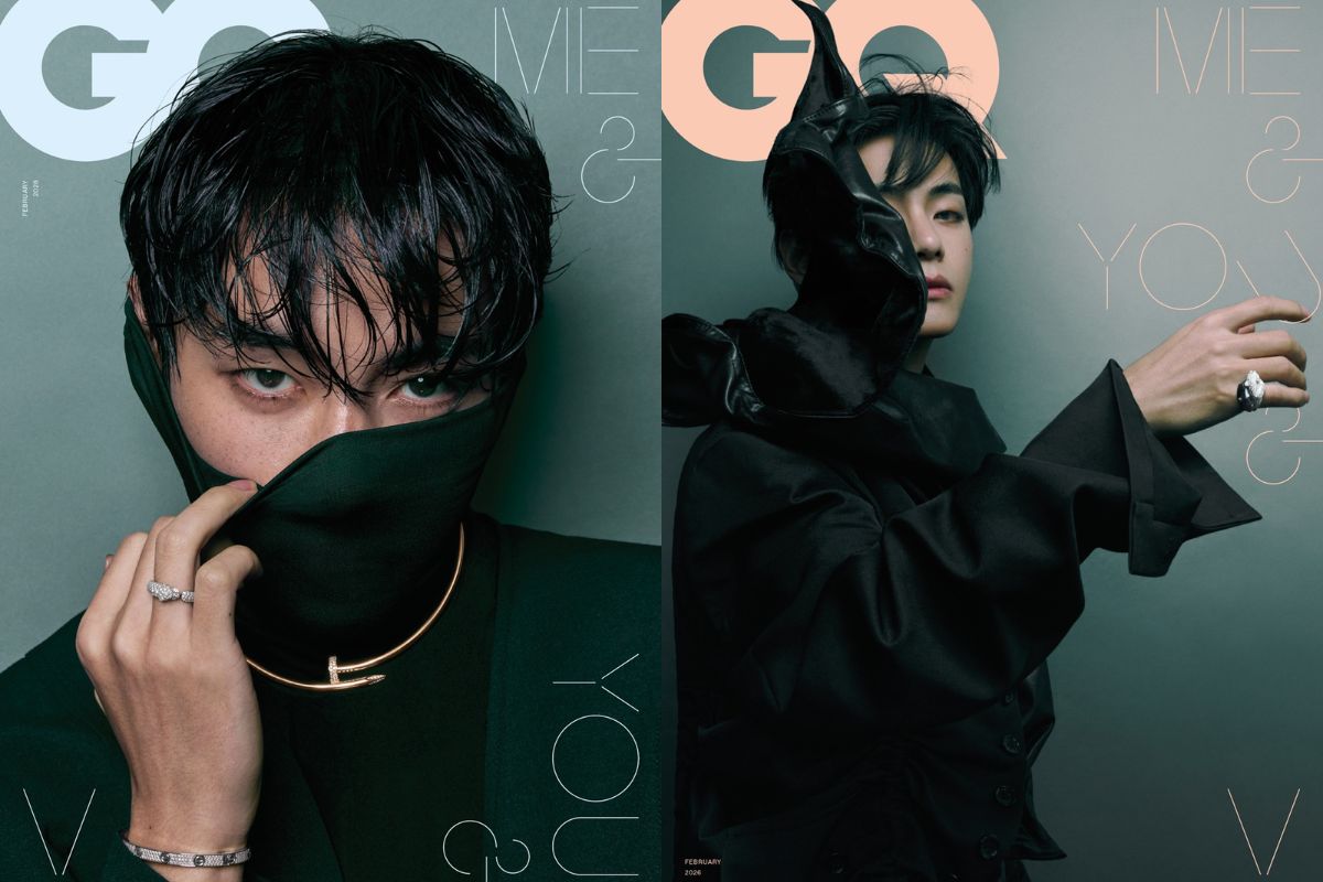 V de BTS sorprende con el cabello totalmente rojo para GQ Korea