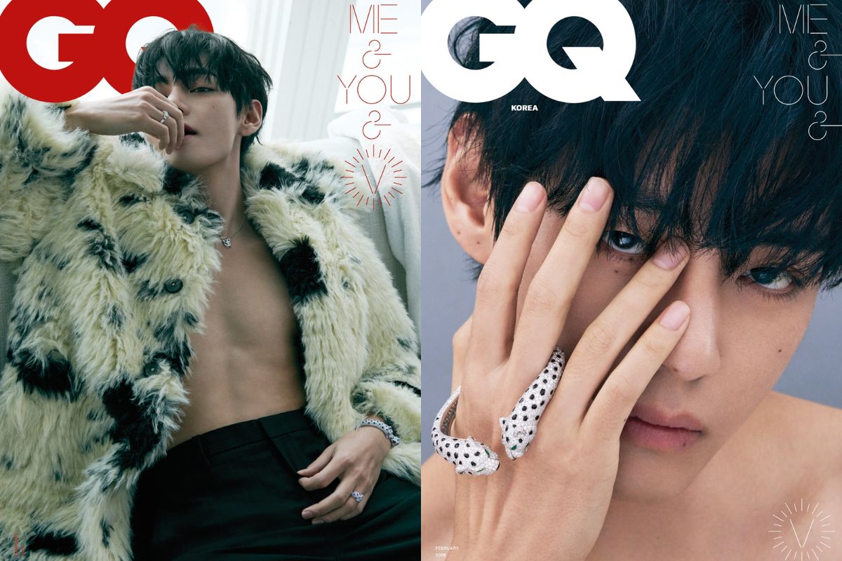V de BTS sorprende con el cabello totalmente rojo para GQ Korea