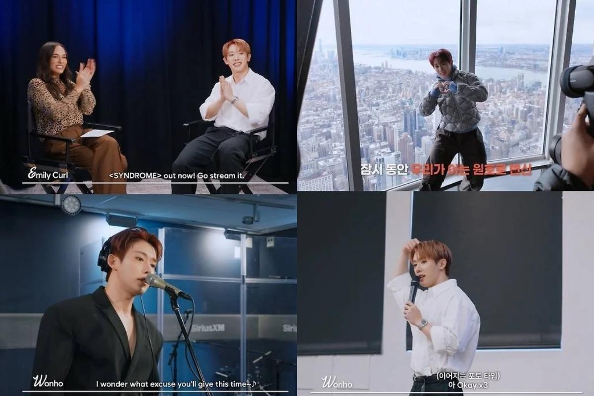 Wonho promociona su primer álbum de larga duración 'SYNDROME' en los Estados Unidos Wonho promociona su primer álbum de larga duración 'SYNDROME' en los Estados Unidos