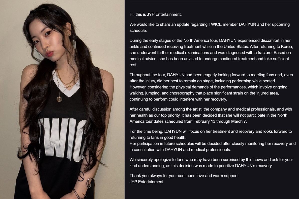Dahyun se rompió su tobillo en la gira mundial this is for