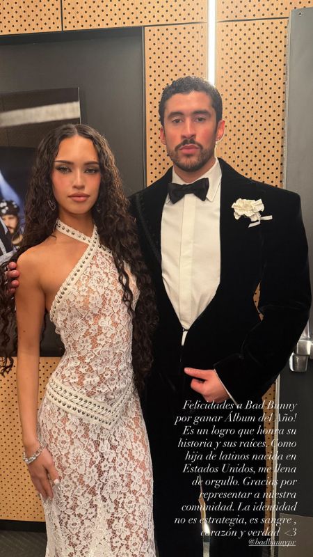 Daniela de KATSEYE comparte su orgullo por Bad Bunny tras su victoria en los GRAMMYs