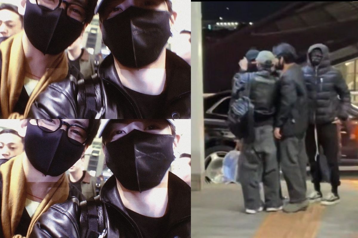 BTS: V estaba por decir algo a Dispatch pero Jungkook lo interrumpió desatando teorías Taekook Jungkook y V juntos en el aeropuerto de Incheon, los idols de BTS estuvieron inseparables durante todo el camino.