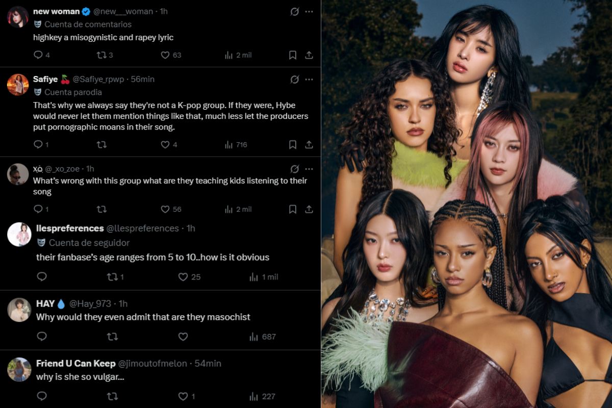 "Comete un miembro": KATSEYE recibe fuertes críticas por sus "líricas obscenas" "Comete un miembro": KATSEYE recibe fuertes críticas por sus "líricas obscenas"