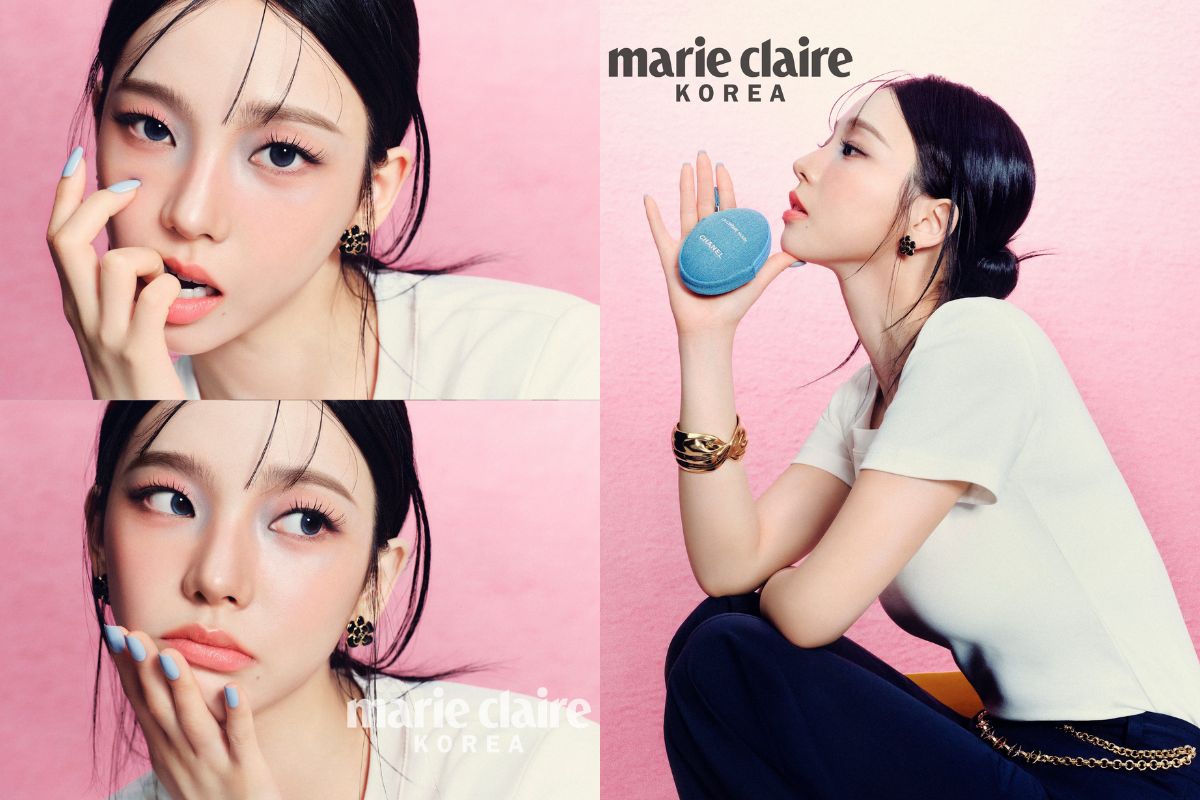 Karina de aespa encanta con sus visuales únicos para Marie Claire Korea x Chanel Beauty
