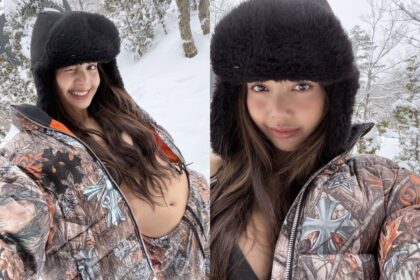 Lisa de BLACKPINK sorprende con un sexy atuendo de invierno