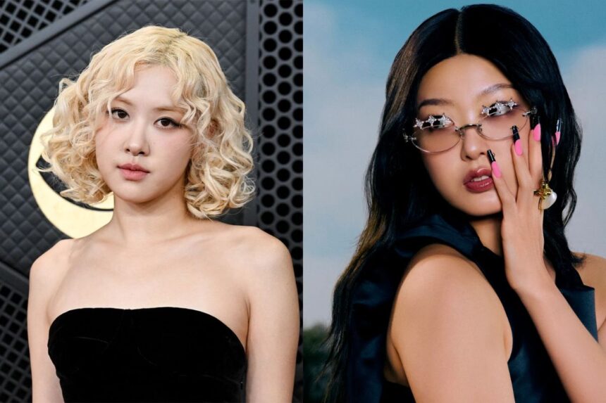 Yoonchae de KATSEYE y su dulce interacción con Rosé de BLACKPINK en los GRAMMYs