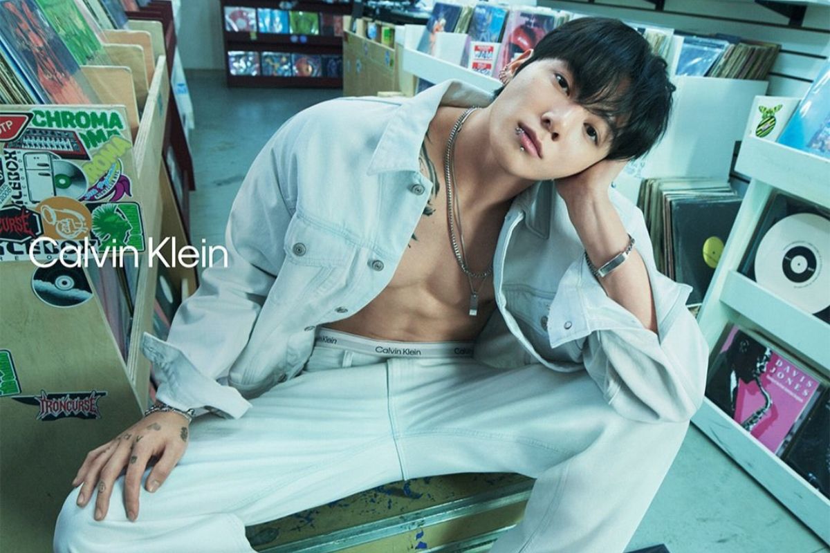 BTS: Jungkook se toma nuevas fotos con Calvin Klein para su campaña de primavera