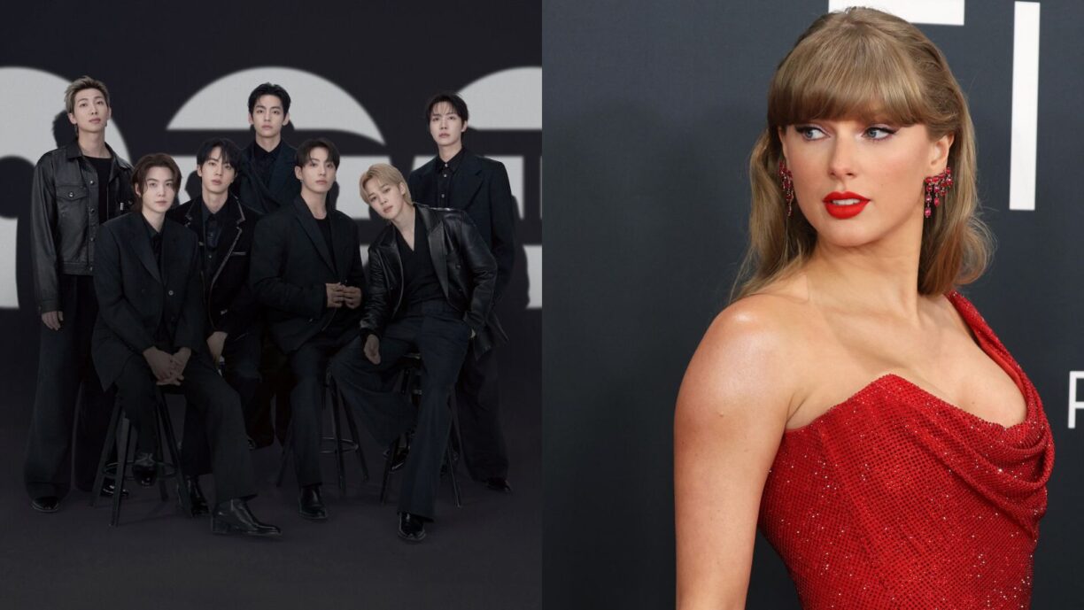 BTS iguala récord histórico de Taylor Swift en Spotify