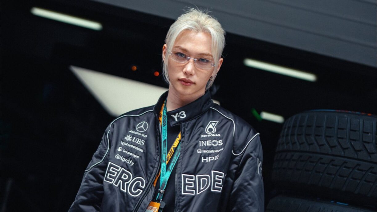 Felix de Stray Kids y su impecable look en el evento de Fórmula 1 en China Felix de Stray Kids y su impecable look en el evento de Formula 1 en China