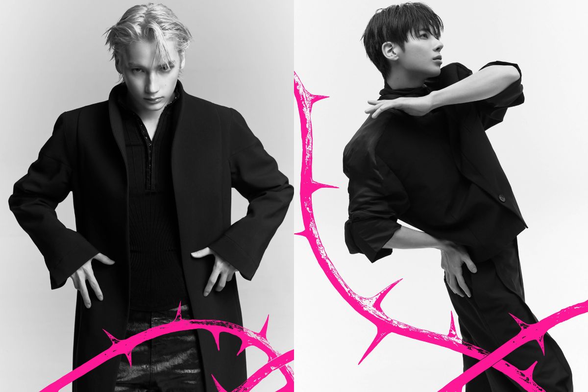 Hueningkai y Taehyun lucen completamente inmaculados en las primeras fotos promocionales de 7TH YEAR: WHEN THE WIND BRIEFLY STOPPED IN THE THORN BUSH 