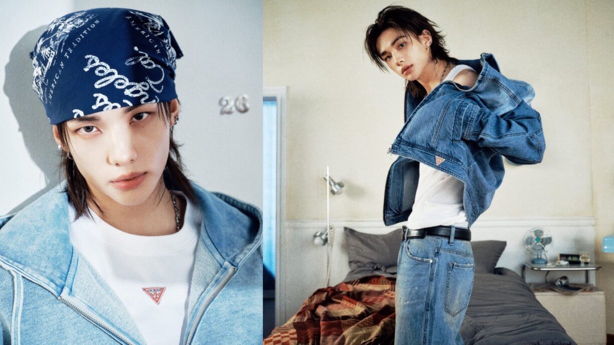 Hyunjin de Stray Kids luce más sensual que nunca en nueva sesión fotográfica para GUESS