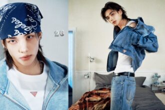 Hyunjin de Stray Kids luce más sensual que nunca en nueva sesión fotográfica para GUESS