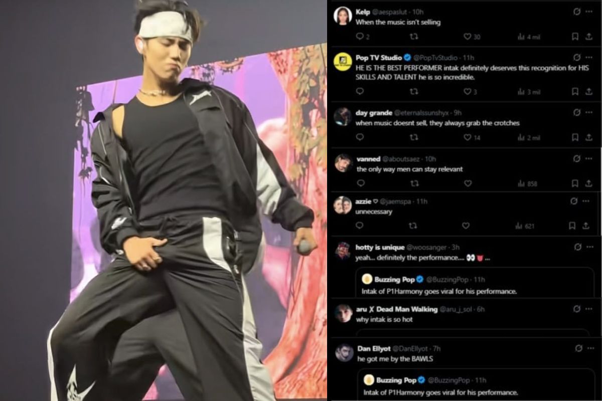 Intak se vuelve viral por presumir su paquete durante el concierto de P1Harmony en Ámsterdam