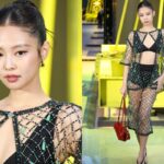 Jennie de BLACKPINK se une al trend viral de Dracula durante la Semana de la Moda de París