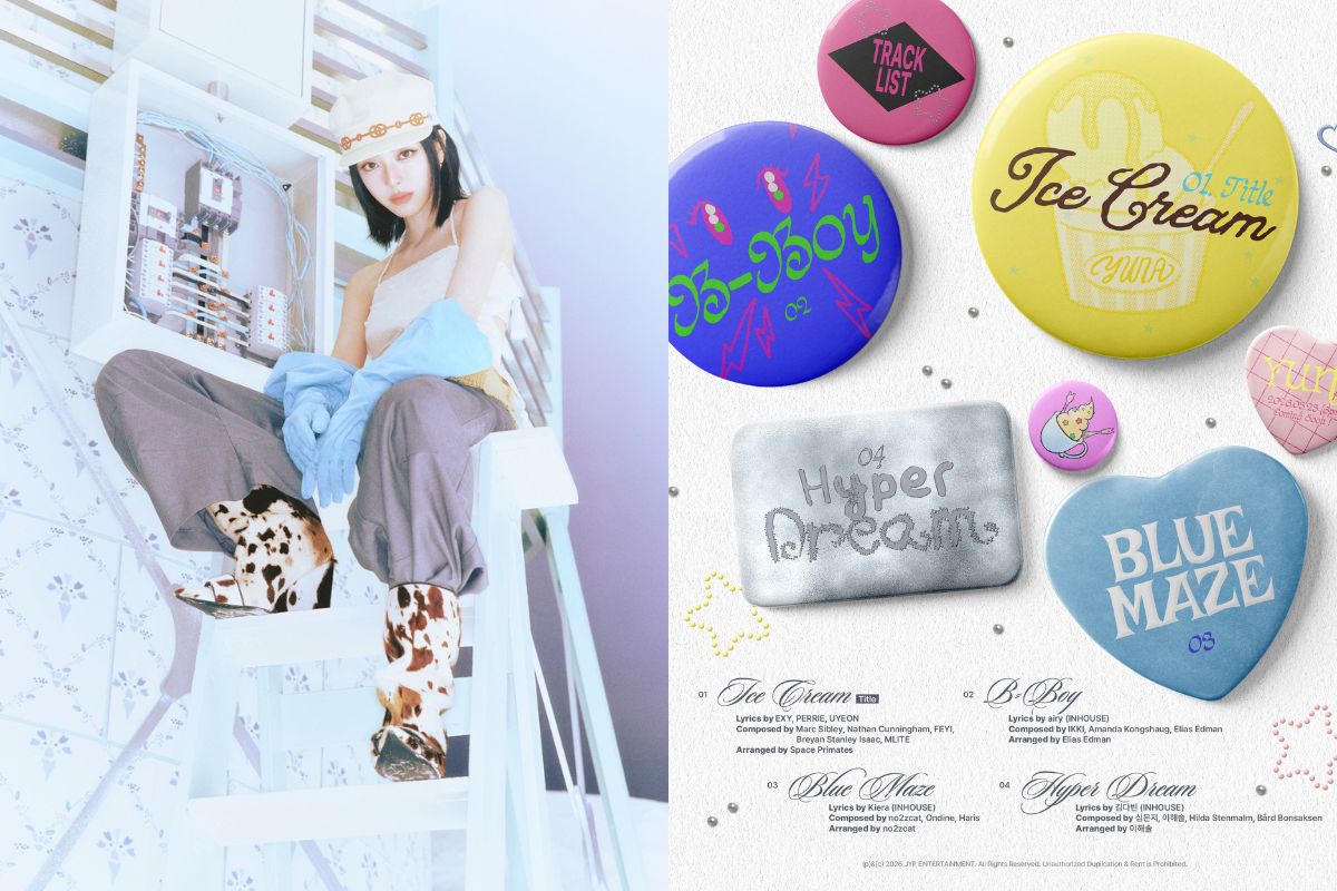 Yuna de ITZY lanza nuevas fotos conceptuales para su debut en solitario con 'Ice Cream'