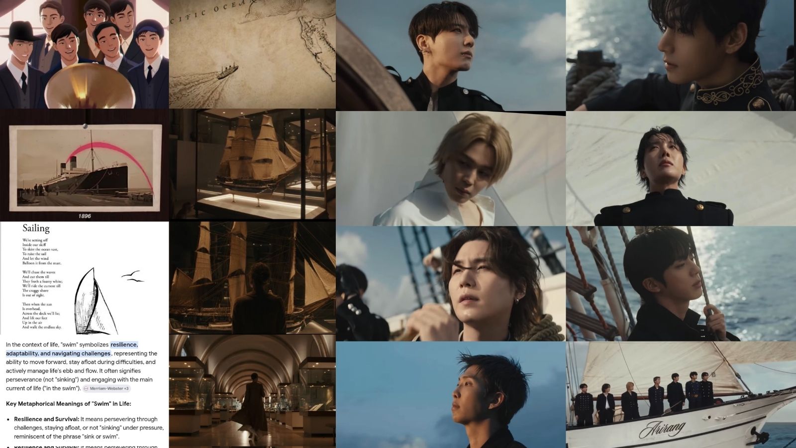 SWIM DE BTS Lili Reinhart SIGNIFICADO